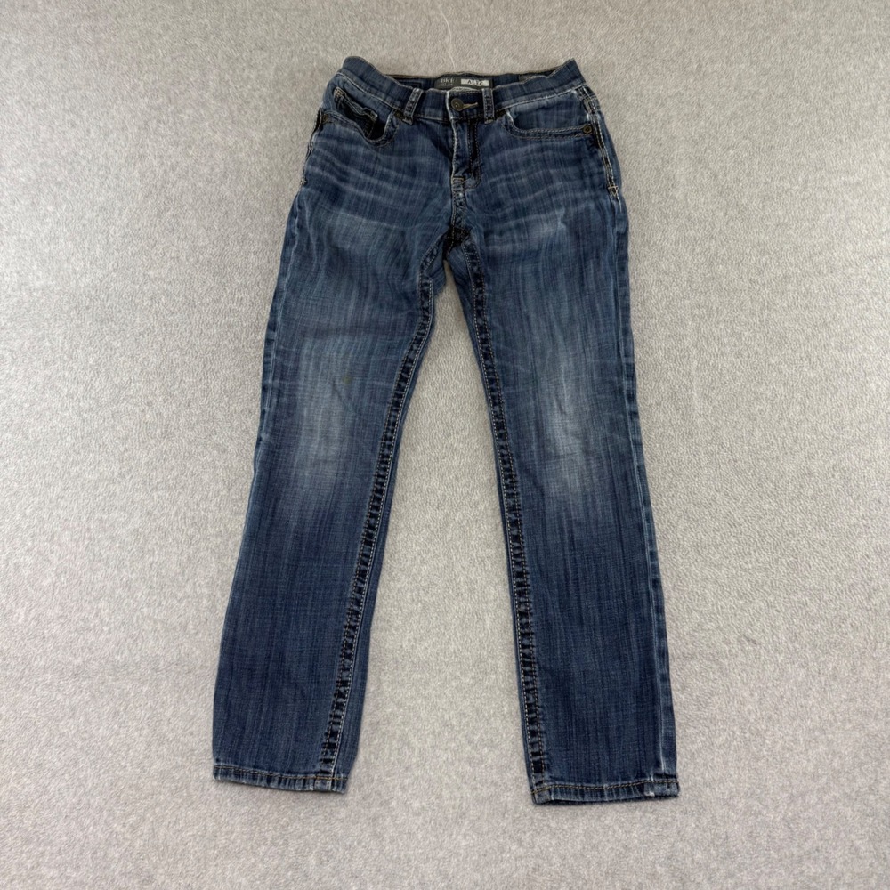 BKE Alec Straight Leg Jeans Mens 29S Blue Medium Wash Stretch Denim Jeans 29x30